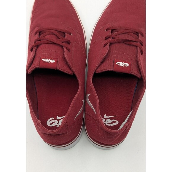 Nike 6.0 Braata Men\'s Canvas Skateboard Burgundy Size 11